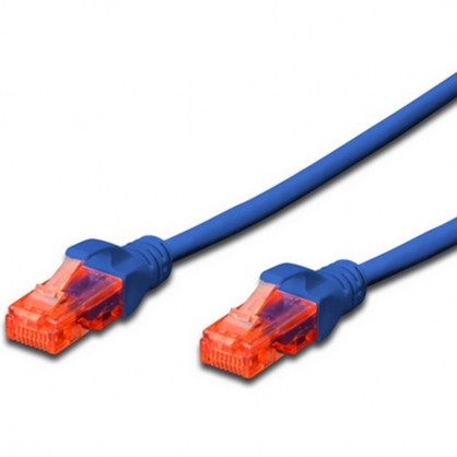 Cable de Red UTP RJ45 Cat 6 2m Azul