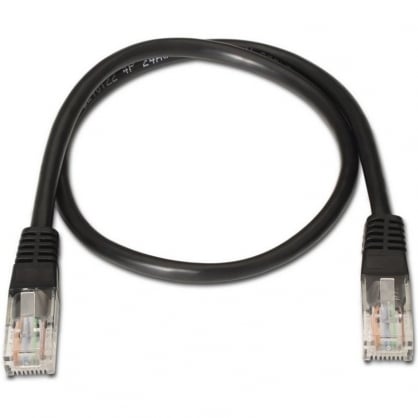 Aisens Cable de Red RJ45 Cat.5e UTP AWG24 1m Negro