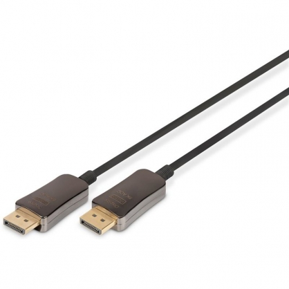 Digitus Cable de Fibra ptica DisplayPort UHD 8K Macho/Macho 30m Negro
