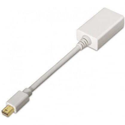 Aisens Cable Adaptador Mini DisplayPort a HDMI Macho/Hembra 15cm Blanco
