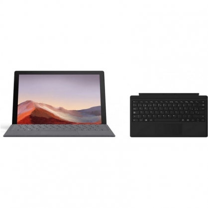 Microsoft Surface Pro 7 Intel Core i5-1035G4 / 8GB / 256GB / 12.3 & quot; Black + Surface Pro Cover Case with Black Keyboard