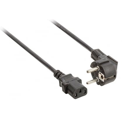 Gembird PC-186-VDE-3M - Cable de alimentacin VDE, 3m, Color Negro